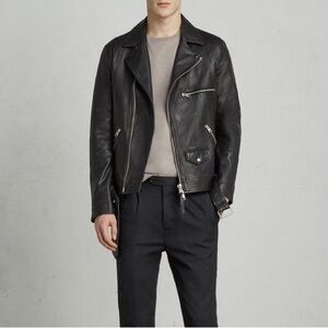Allsaints Kodey Leather Biker Jacket